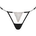bluebella susu perizoma nero/argento