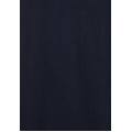 felpa interlock con zip e stampa sul cappuccio blu navy donna extra large