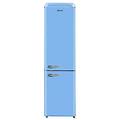 frigorifero combinato 265lt blu
