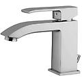 miscelatore monocomando per lavabo serie level les071cr cromato ottone