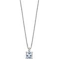 collana diamante acquamarina gioiello caratura maggiore di 1 glq 307