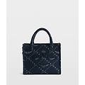 angel tote xs denim monogram