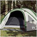 - tenda da campeggio a cupola per 4 persone verde impermeabile