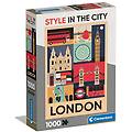 puzzle style in the city london 1000 pezzi