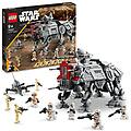 star wars 75337 walker at-te modellino da costruire gambe snodabili cloni soldato droidi da