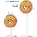 sc800pt stufetta elettrica interno argento 1000 w sc800pt