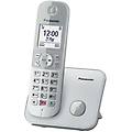 kx-tg6851jts cordless dect display 1. 8'' blocco chiamate id vivavoce argento