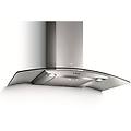 turbo cappa a parete pantheon ix /a / 60 aspirante 60 cm colore inox / vetro