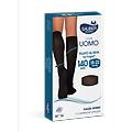 sauber linea uomo calza anatomica filato qskin 140 den taglia g blu