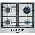 serie 6 pch6a5b90 piano cottura nero acciaio inossidabile da incasso gas 4 fornello(i) (pch6a5b90)