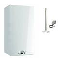 caldaia a condensazione hs premium 30 eu2 da 30 kw erp a metano o gpl con kit fumi omaggio