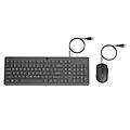 150 tastiera e mouse con cavo-nera