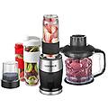elettrodomestici sm3390 frullatore fresh e nutri 700 w 1. 2 litri stainless steel nero