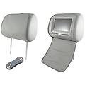 - coppia poggiatesta auto monitor lcd 7 pollici dvd usb sd card con patta