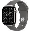 watch series 11 gps + cellular 42mm retina oled titanio grigio s/m ip6x spo2 cardio sonno sos