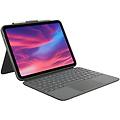 custodia con tastiera combo touch grigio layout uk per ipad (10a gen)