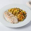 tagliata di pollo con verdure arrostite 300 g