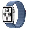 watch se gps cassa 40mm in alluminio con cinturino sport loop blu inverno