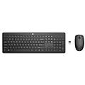 tastiera e mouse 230 combo black 18h24aa abz