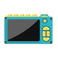 myfirst fotocamera impermeabile antiurto camera 2-blu