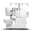 macchina da cucire s0105 overlock 1300 punti/minuto 6 tipi di cucitura bianco