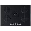 - piano cottura ing 72t / bk a gas 5 fuochi gas colore nero