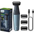rasoio corpo bg3027/05 bodygroom series 3000 senza filo 60min impermeabile 3 pettini ricarica