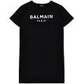 balmain - abito logo rilievo