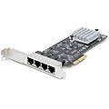 scheda di rete startech. com i225-v pci express 2. 0 2. 5gbe 4 porte ethernet vlan jumbo frame vpro