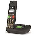 e290a cordless dect-gap senior display 2'' vivavoce segreteria rubrica nero