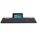 Logitech K780 Tastiera Wireless Layout Inglese Qwerty Grigio Scuro Bianco