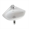 torano lavabo angolare sospeso 41 5x46 5 bianco lucido monoforo codice prod va020bi