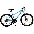 bicicletta mountainbike donna omega camille 27. 5. telaio 44 cm. turchese