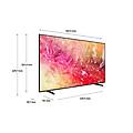smart tv led uhd 4k 43" ue43du7170uxzt-black