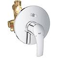 miscelatore vasca-doccia eurosmart monocomando con deviatore ad incasso