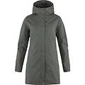 fjällräven kiruna giacca trekking con cappuccio donna dark grey m
