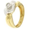anello donna oro giallo bianco gl101466