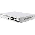 switch di rete gestito 8 porte gigabit ethernet poe 2 sfp+ bianco