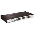 switch 28 porte gigabit di cui 24 poe + 4 porte sfp smart managed dgs-1210-24p