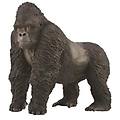 - gioco animale gorilla di montagna 8 1 cm abs nero