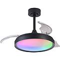 ventilatore da soffitto siberia trasparente d. 43 cm