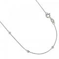 collana lunga donna in oro bianco 803321738314