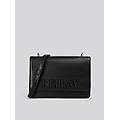 borsa a tracolla con lettering