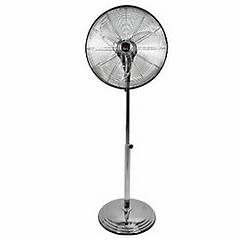 Dcg Ventilatore A Piantana 4 Pale ø 40 Cm Cromo