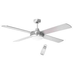 Dcg Ventilatore A Soffitto 4 Pale ø 110 Cm Argento