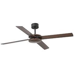 Faro Ventilatore Da Soffitto Pole Con Telecomando 34w