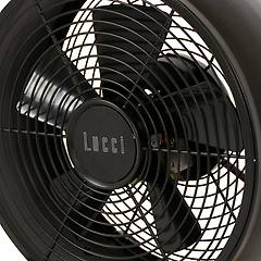 beacon ventilatore da tavolo breeze nero cenere 20 cm silenzioso