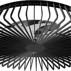 Mantra Ventilatore Da Soffitto Himalaya Wifi Nero D. 63 Cm