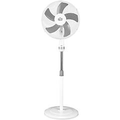 Dcg Ventilatore Pavimento Colonna Bianco E Grigio Ve1640