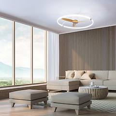Mantra Ventilatore Da Soffitto Nepal Wifi Bianco D. 104 Cm